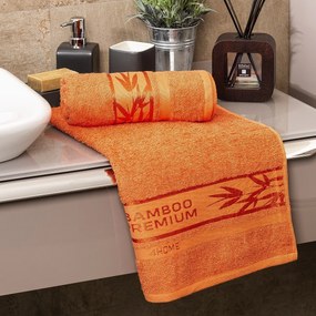 4Home Bamboo Premium ręcznik pomarańczowy, 50 x 100 cm, 2 szt.