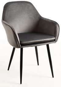 Eleganckie czarne krzeso