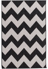 Dywan Modern Chevron black/wool 160x230cm