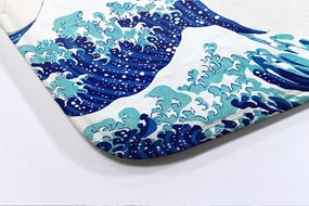 Antypoślizgowy dywanik łazienkowy Antypoślizgowy dywanik łazienkowy Fala Ocean Morze