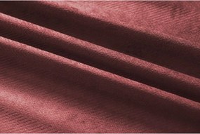 Zasłona zaciemniająca ELVIO VELVET 140x250 cm, staroróżowa Zawieszanie: Metalowe pierścienie