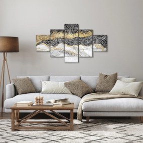 Obraz - Mandala w marmurze (125x70 cm)