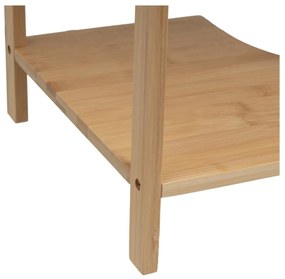 Bambusowa szafka pod umywalkę w naturalnym kolorze 60x60 cm – Casa Selección