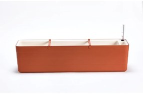 Plastia Skrzynka samonawadniająca Berberis 80, terakota + kość sł., 80 cm