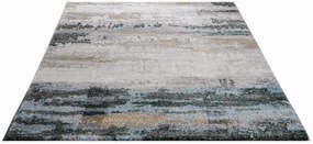 Dywan Diamond New 3D Ombre turkusowo beżowy 80 cm x 140 cm