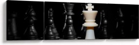 Obraz - Szachy (170x50 cm)