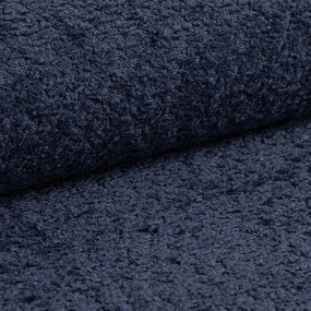 Niebieskie tapicerowane łóżko dwuosobowe ze schowkiem ze stelażem 160x200 cm Mount – Micadoni