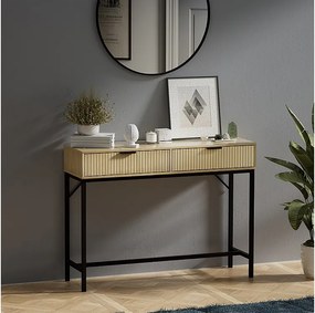 Stół konsolowy dąb 100x30x75 lennox