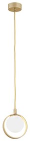 Argon 8257 - Lampa wisząca na lince SATURNIA 1xG9/6W/230V złota