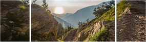 Obraz - Góra Olimp (170x50 cm)