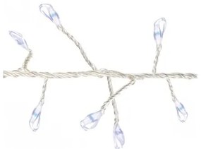 Bożonarodzeniowy drut świetlny Martiel zimny biały, 100 LED, 50 cm