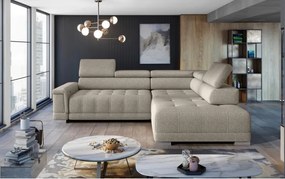 Narożnik CAMPO L elektryczną regulacją siedziska w WERSAL