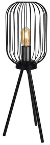 Lampa metalowa trójnożna, 36 cm