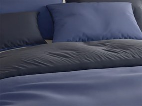 PrzytulneMieszkanie.pl PrzytulneMieszkanie.pl Bawełniana pościel MONOCHROMATIC szaro-niebieska Rozmiar pościeli: 70 x 90 cm | 140 x 200 cm