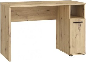 Klasyczne biurko komputerowe z szafką Niko 21N-D78 dąb Artisan
