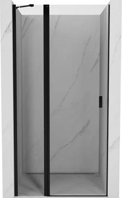 Mexen Mist drzwi prysznicowe uchylne 95 cm, transparent, czarne - 8A4-095-000-70-00