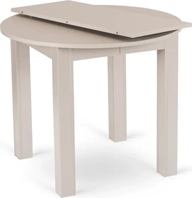Stół Okrągły Rozkładany HARRY 102-142 cm Kaszmir Japandi
