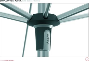 Doppler EXPERT 320 cm bordowy