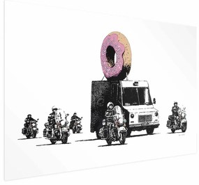 Plakat Pączkowa policja 42x29,7 cm bez ramy bez marginesu ARTGEIST B