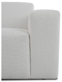 Biała sofa z materiału bouclé 228 cm Roxy – Scandic