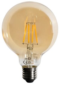 Zestaw 5 Dimmable LED żarówka E27 G95 5W 450lm 2700K