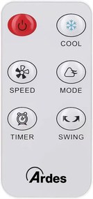 Ardes AR5R06D mobilny nawilżacz i oczyszczacz powietrza EOLO TOUCH
