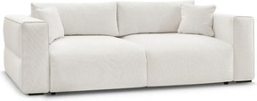 Biała rozkładana/ze schowkiem sofa 265 cm Ezechiel – Bobochic Paris