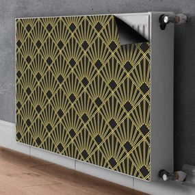 Mata dekoracyjna grzejnikowa Styl art deco