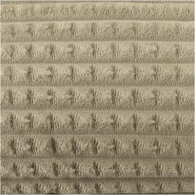 Koc Kostka Oliwka 130x170cm Ciepły Wytłaczany Dekoracyjny do Łóżka Salonu