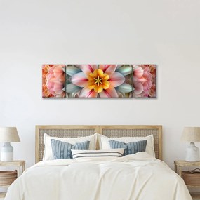 Obraz - Kwiat kalejdoskopowy (170x50 cm)