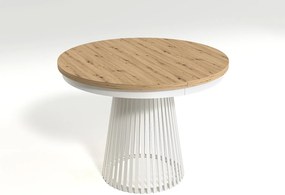 MINIO go for it, Stół rozkładany GORI w kolorze dąb artisan/biały