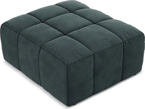 Niebieski aksamitny podnóżek Aloha – Makamii