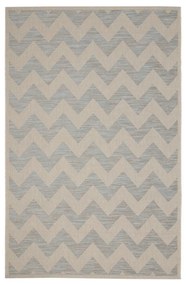 Dywan Modern Chevron wool/ ice blue 160x230 cm