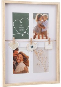 Ramka na zdjęcia z dekoracją, 31 x 2,7 x 43,5 cm