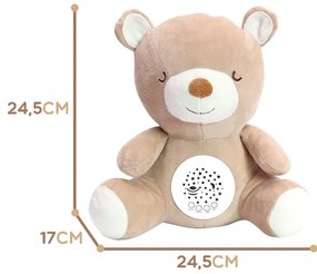 Woopie baby przytulanka usypiacz projektor 2w1 miś - 10 kołysanek