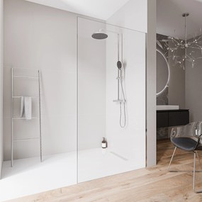 Ścianka prysznicowa Walk-In EX102-2 szkło Nano