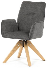 Krzesło do jadalni DCH-C2148 GREY2 z wodoodpornątkaniną