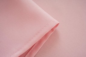 Zasłona OXFORD LIGHT 140x250 cm, różowa Zawieszanie: Taśma z wiązaniami