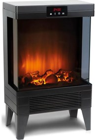 Kominek elektryczny z efektem świetlnym LED i ogrzewaniem 2000 W / 230 V – z pilotem zdalnego sterowania