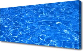 Obraz drukowany na płótnie Dynamiczna Ekspresja Wody