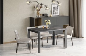 Nowoczesny stół rozkładany Garant beton ciemny