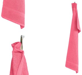 Ręcznik CLARYSSE ELEGANCE 60x110 cm koralowy, 100% bawełna