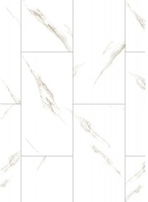 Mexen River White panele winylowe 610 x 305 mm LVT Dryback 2,5 mm, podkład PVC, 4 V-Fuga, Jazz White - F1450-0610-305-255-4V1-01