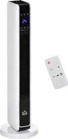 HOMCOM grzejnik 2000 W 21 cm x 21 cm x 73 cm