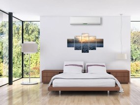 Obraz - Paryż z góry (125x70 cm)