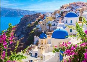 Obraz - Santorini, Grecja (70x50 cm)