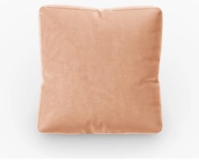 Różowa aksamitna poduszka do sofy modułowej Rome Velvet – Cosmopolitan Design