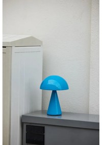 Niebieska lampa stołowa LED ze ściemniaczem (wysokość 20 cm) Mush – Hübsch