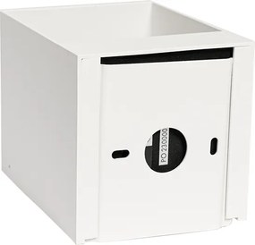 Lampa ścienna biała z wbudowanym LED i dotykowym ściemniaczem, ładowana - Joris