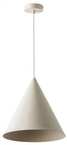 Lampa Sufitowa Z Metalu Arilda Kremowa - Sklum